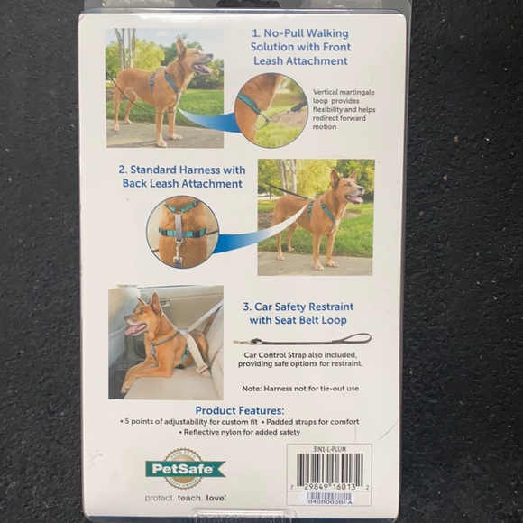 New Large 3 in 1 Purple Harness! - Picture 3 of 5